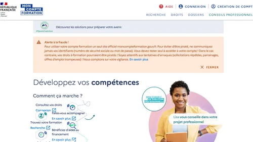 Mails, SMS... Non, votre Compte Personnel de Formation n'expire pas